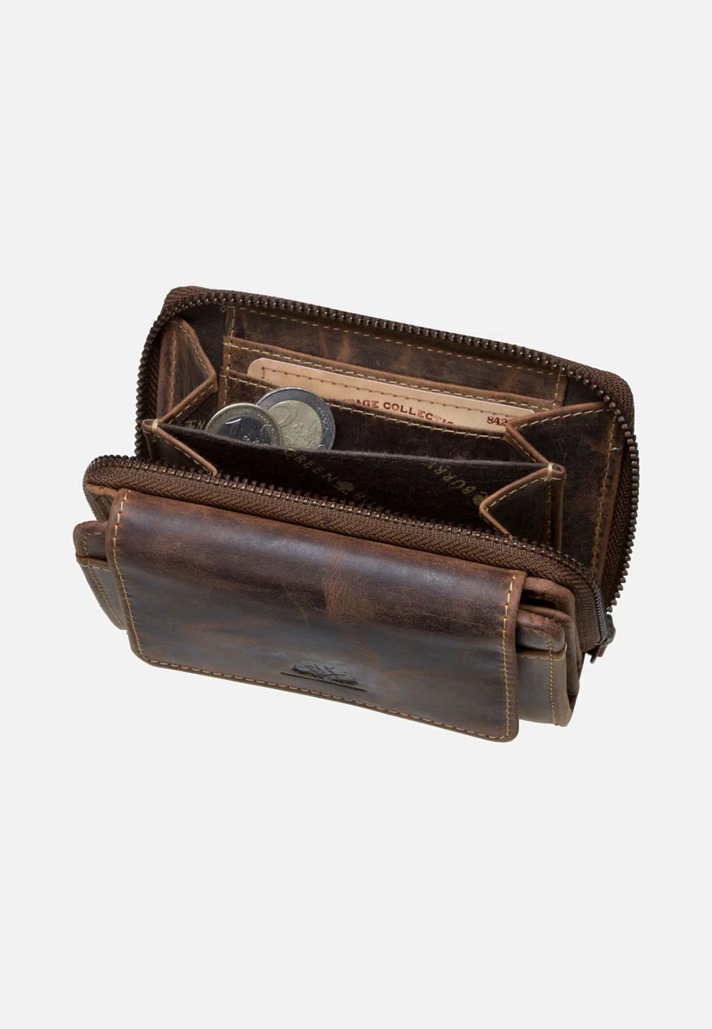 Vintage 1670 Sattelbraun - Portemonnaie
