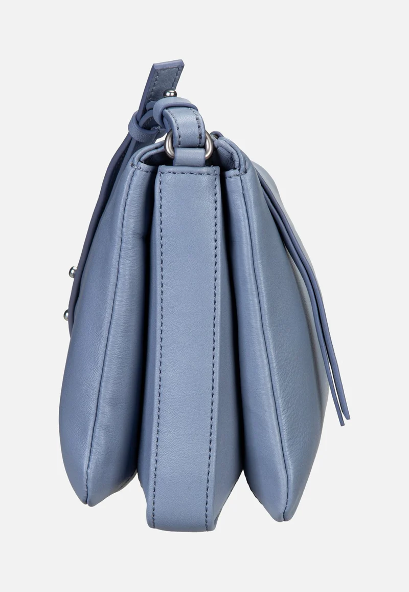 Nina M Indian Sheep Flower Blue - Crossbody Bag