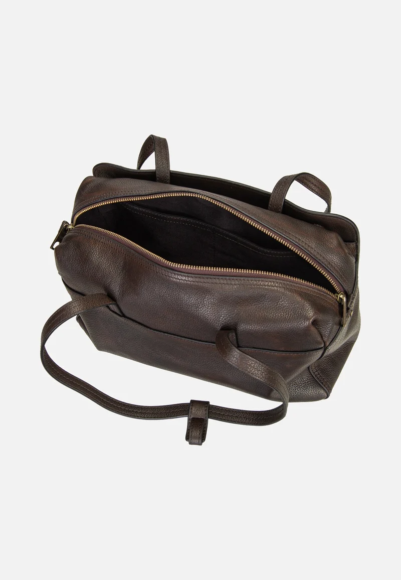 Clarice II Satchel M Vintage Pebble Deep Soil - Satchel