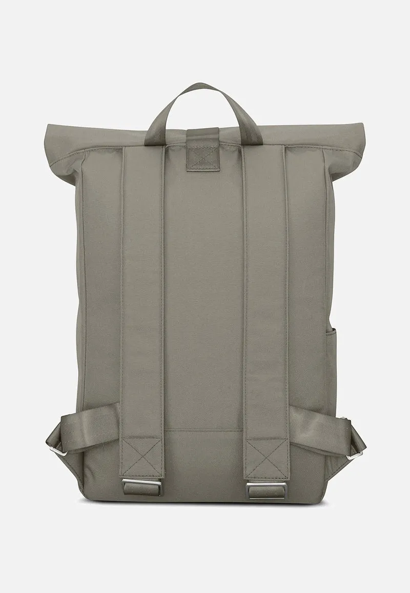 Robin Medium Wüstengrau - Rolltop Rucksack