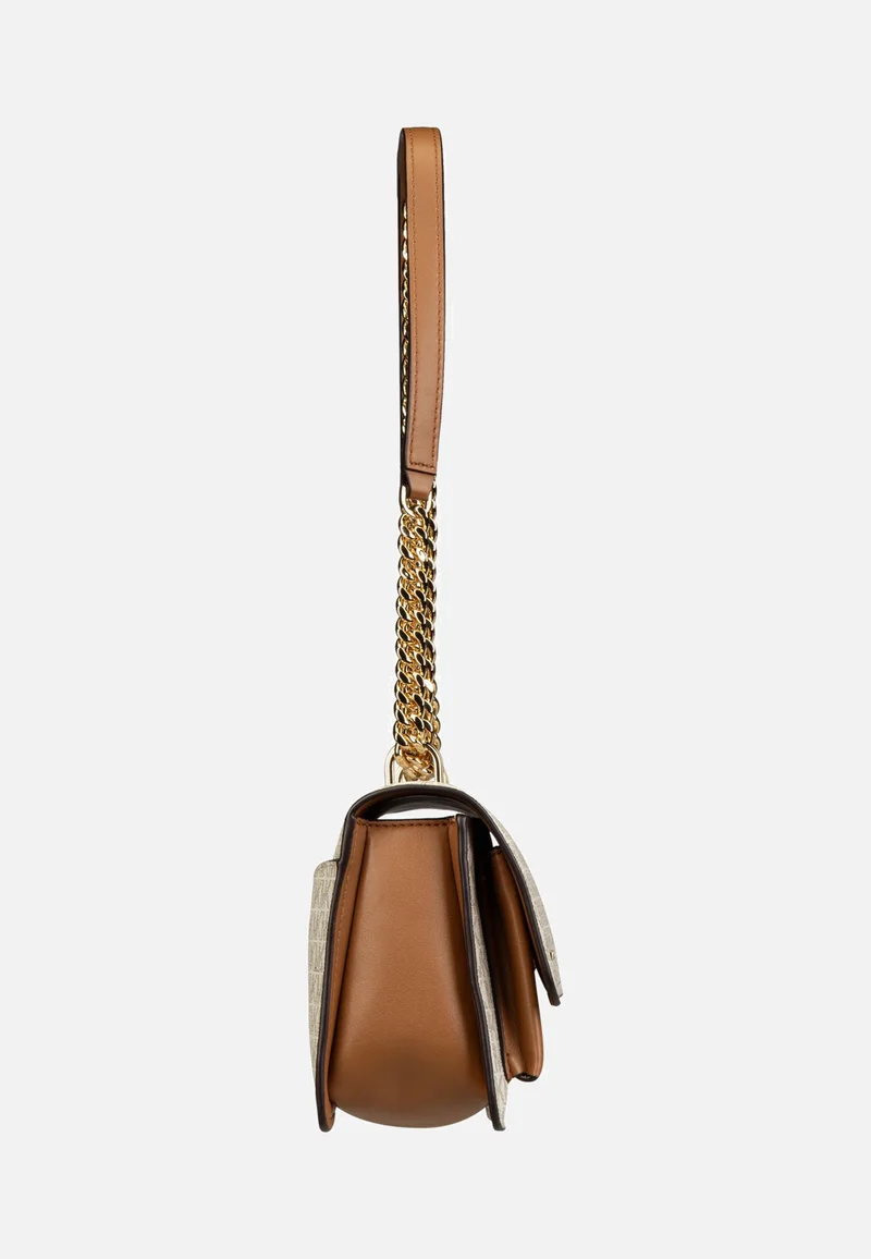 Claire LG Shoulder MK Sig Vanilla/Acorn - Umhängetasche