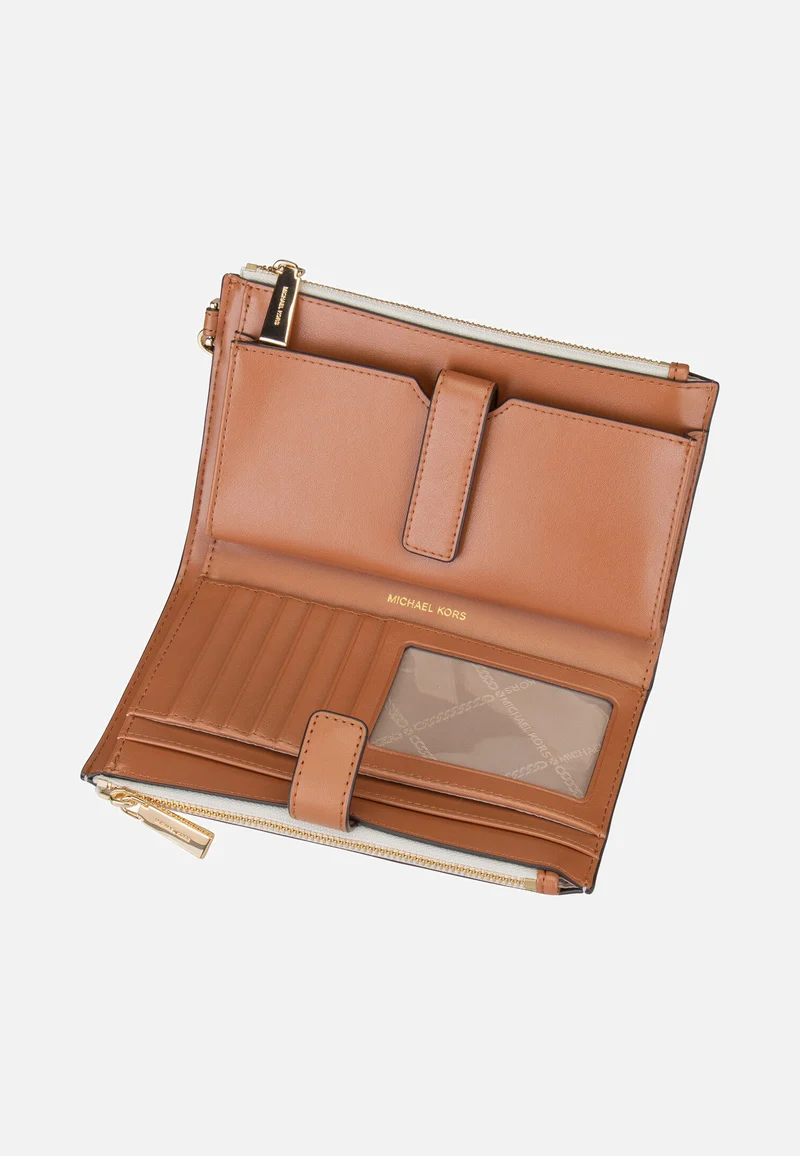 Jet Set Double Zip MK SIG Vanilla - Clutch