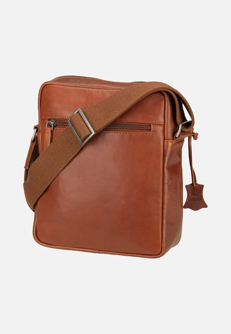 Waxy Vintage Shoulderbag Tobacco Nut - Crossbody Bag