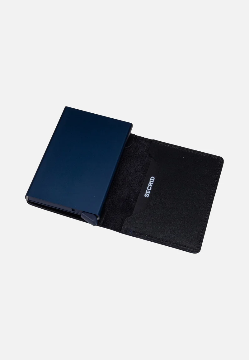 Slimwallet Original Black-Navy - Portemonnaie