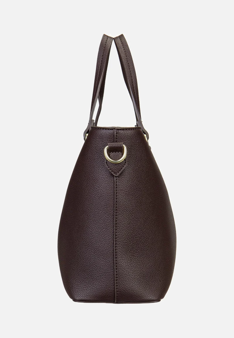 Cuore Lettera Ketty SHZ Darkbrown - Satchel