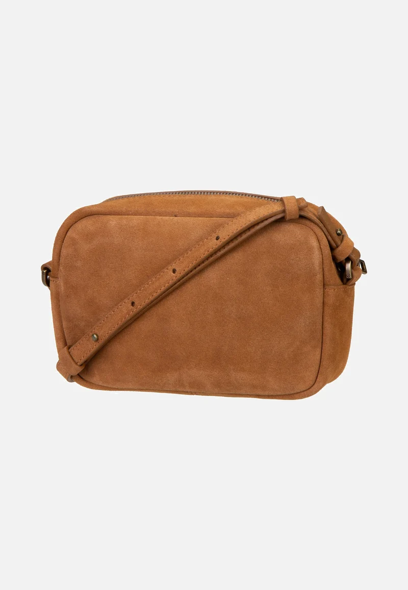 Ella Crossbody S Hydro Suede Brown - Crossbody Bag