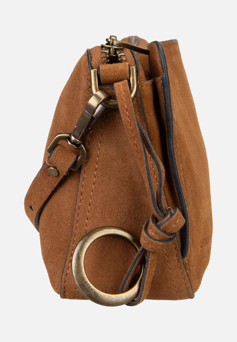 Clarice II Crossbody M Hydro Suede Brown - Crossbody Bag
