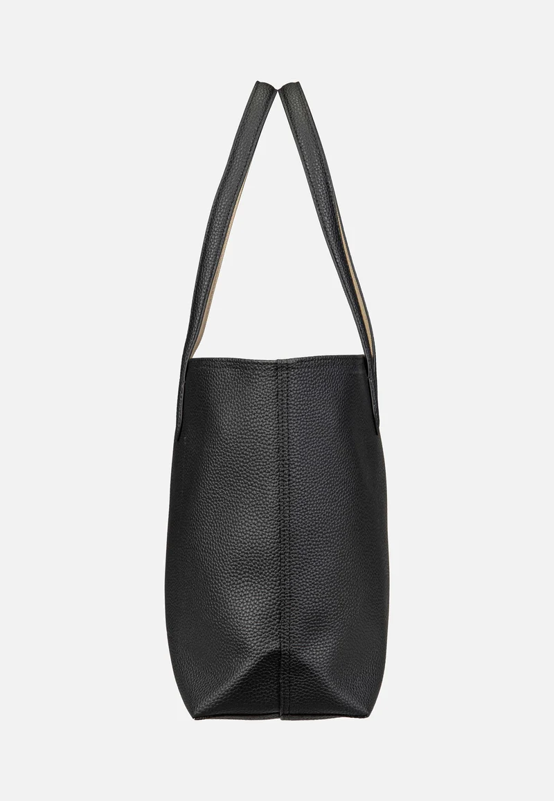 Anna Zipped Shopping NF4823AA Noir Krema - Shopper