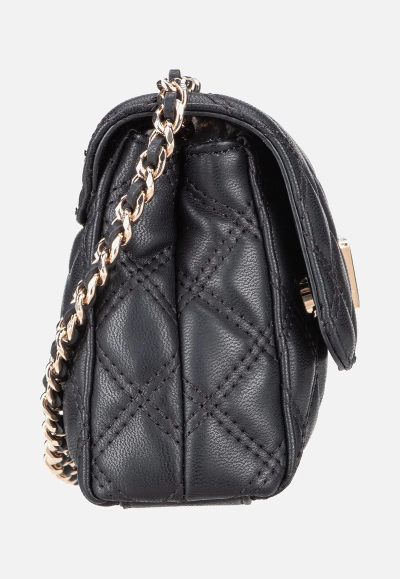 Giully II Mini 2 Comp Conv Flap Black - Abendtasche