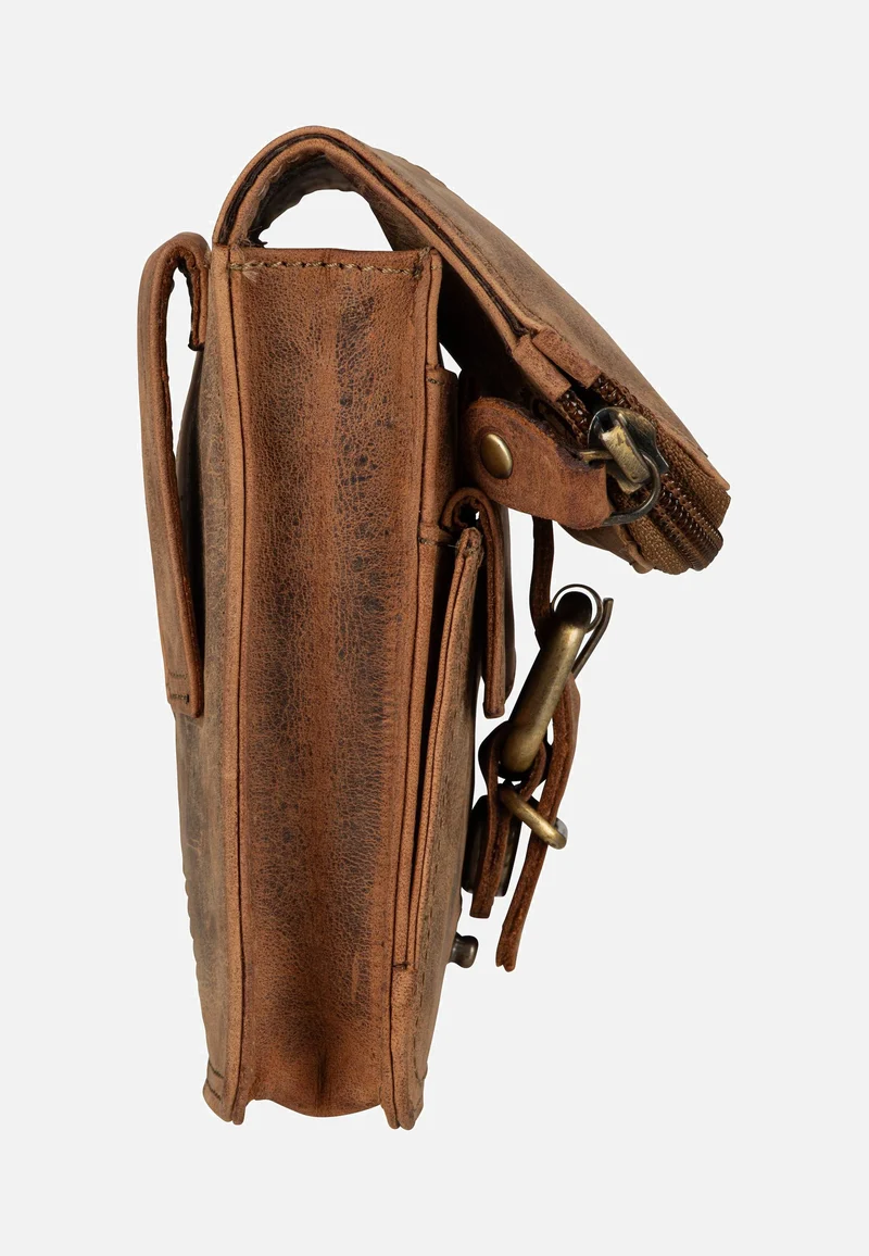 Vintage 326 Sattelbraun - Bauchtasche