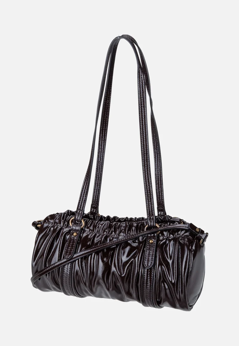 Faye Hobo XS Shiny Deep Soil - Hobo Bag
