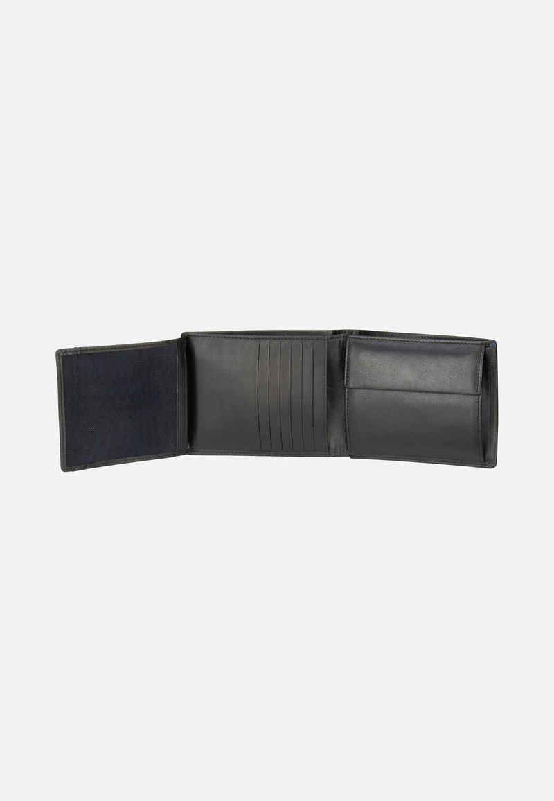 Herrstein Galbert Billfold H7 Black - Portemonnaie