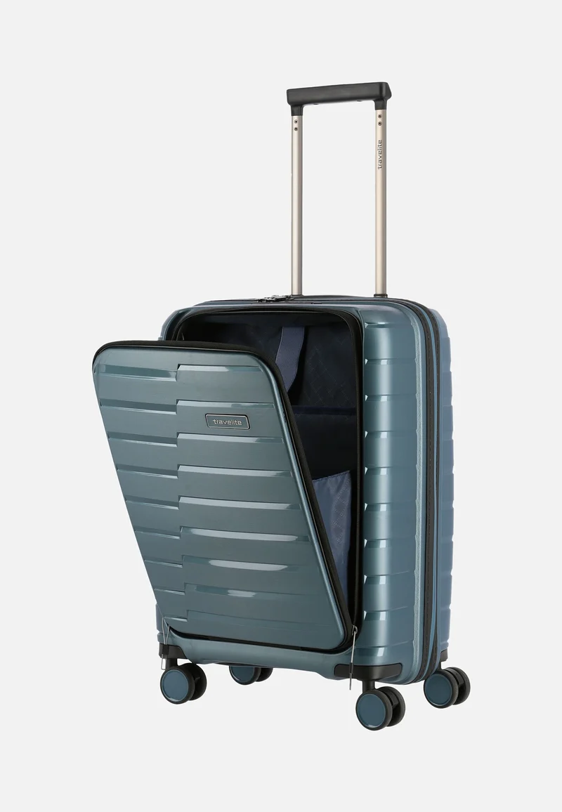 Air Base 4-Rad Trolley S Vortasche Eisblau - Koffer