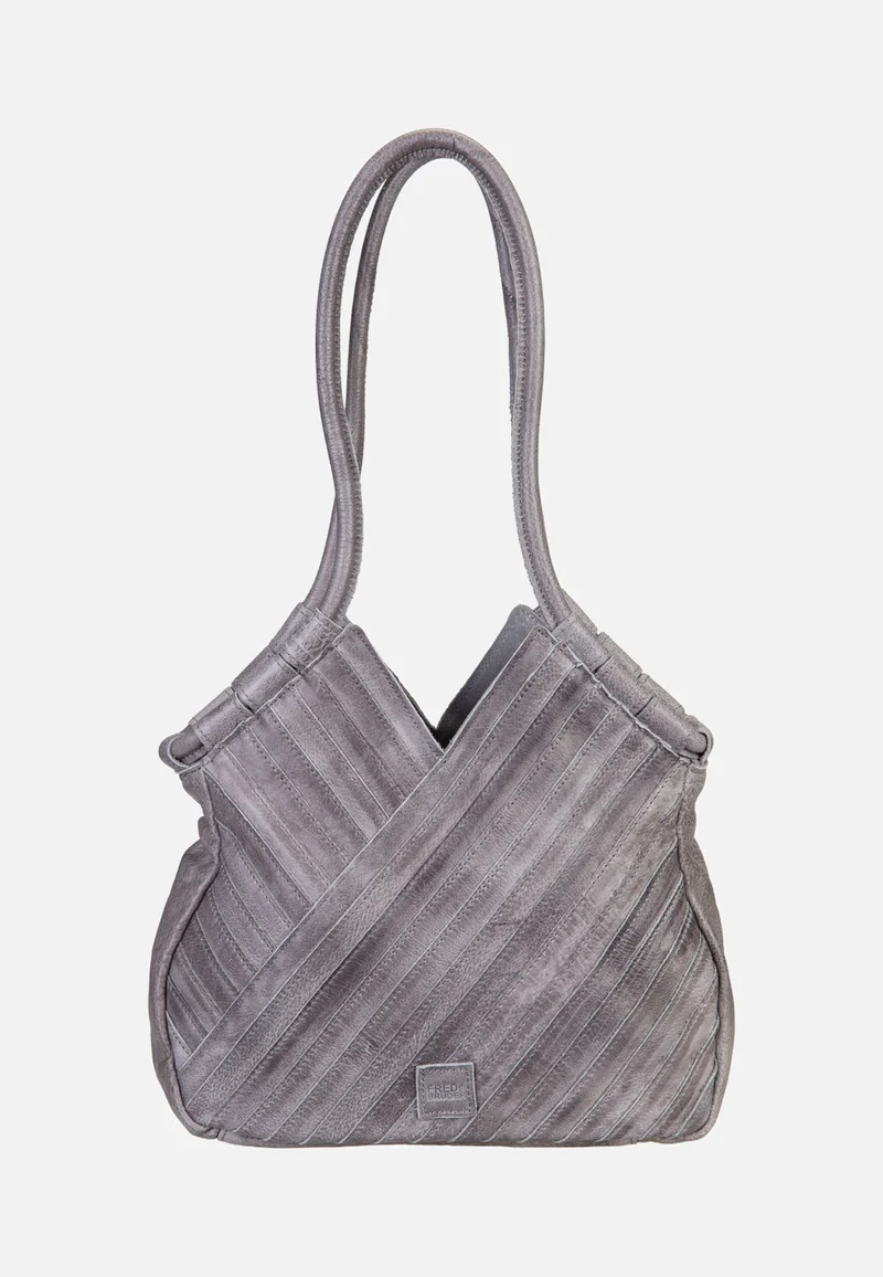 Criss-Cross Hobo Grey - Hobo Bag