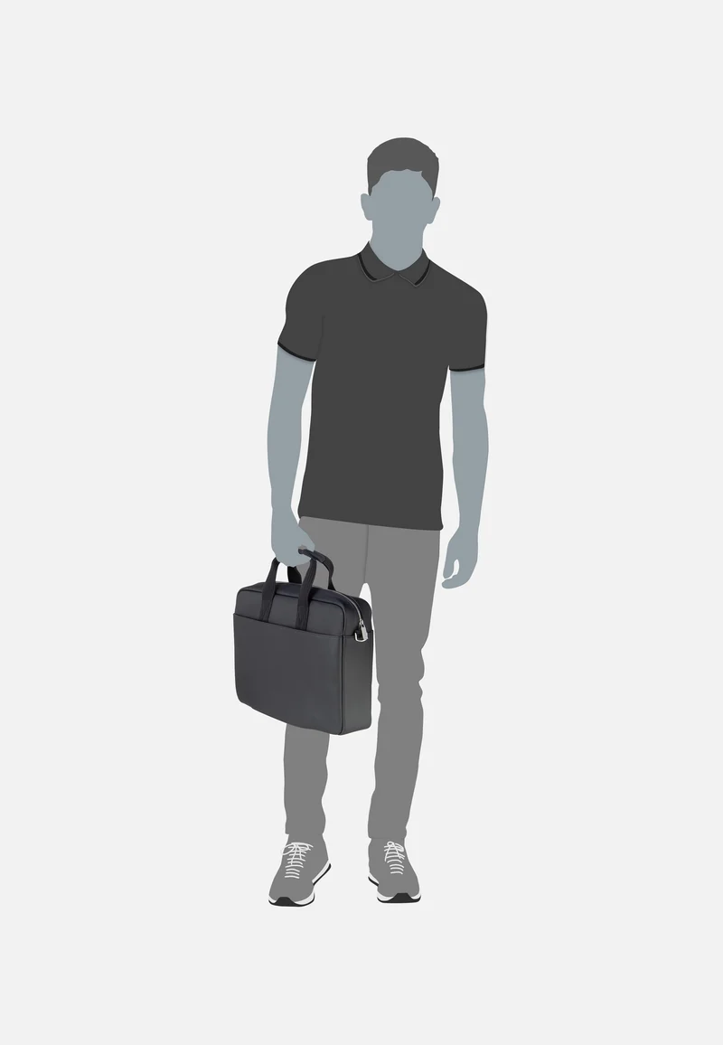 Men`s Classic Computer Bag 4429 Noir - Aktentasche