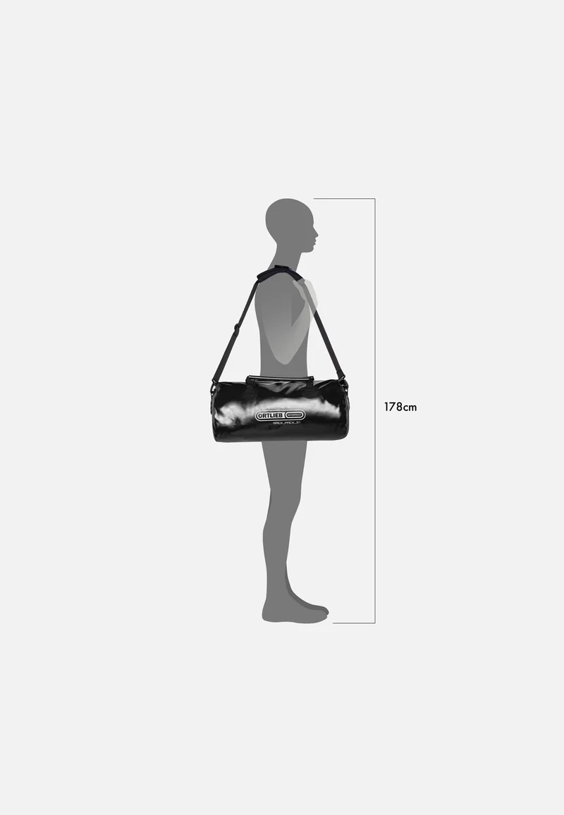Rack-Pack 31L Schwarz - Dufflebag