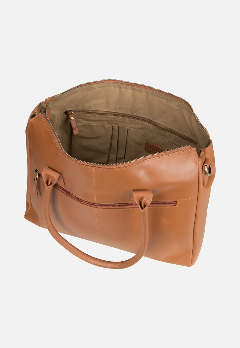 Vintage Valerie Laptopbag 15'' 6988 Cognac - Aktentasche