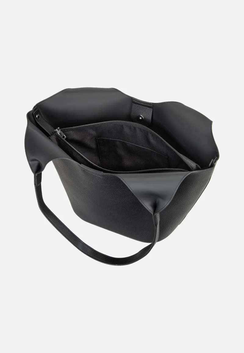 Nelma Tulip Shopper Black - Shopper