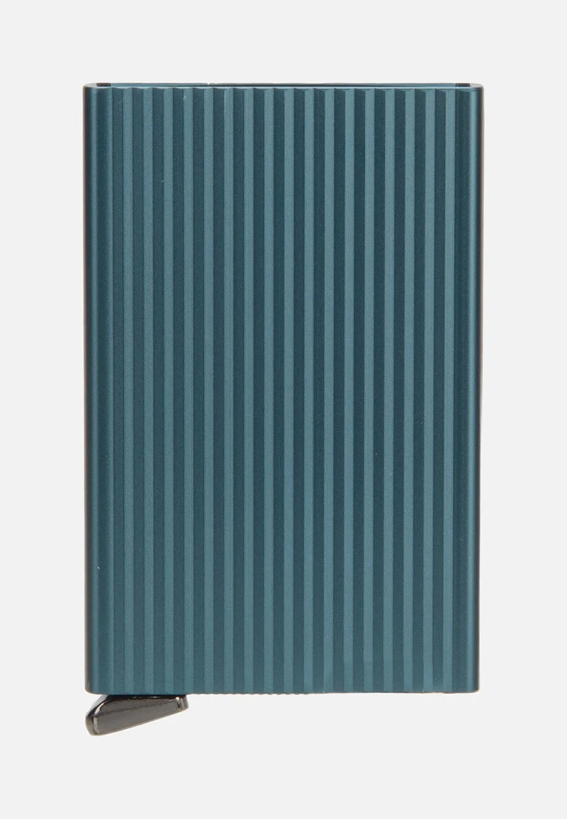 Cardprotector Fluted Teal+ - Kartenetui