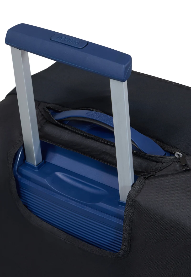 Foldable L Black/Grey - Luggage Cover
