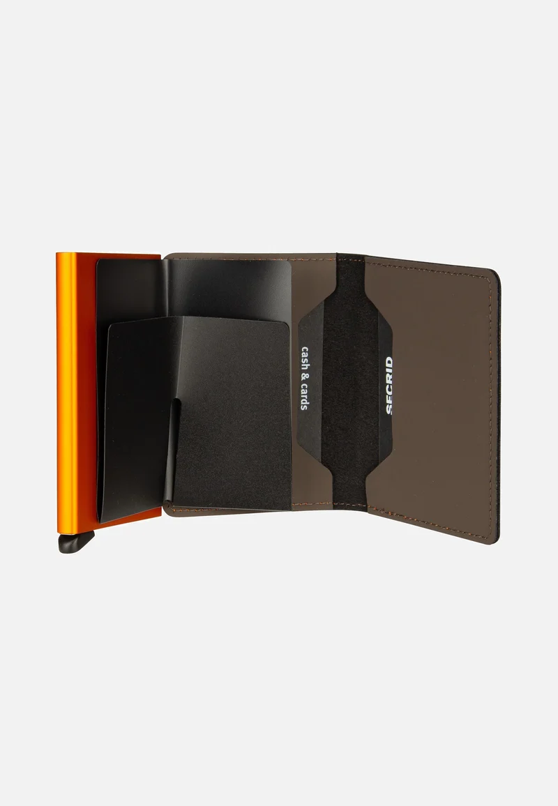 Slimwallet Matte Truffle-Orange - Portemonnaie