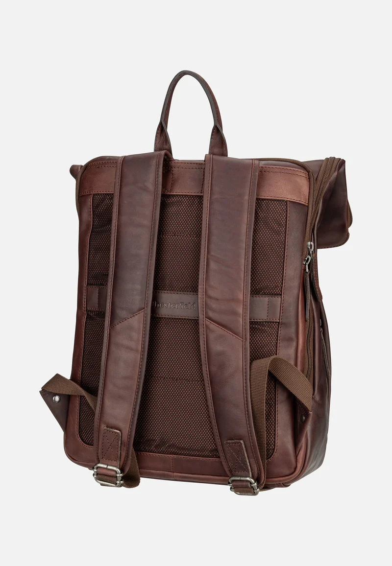 Savona 0322 Brown - Rolltop Rucksack
