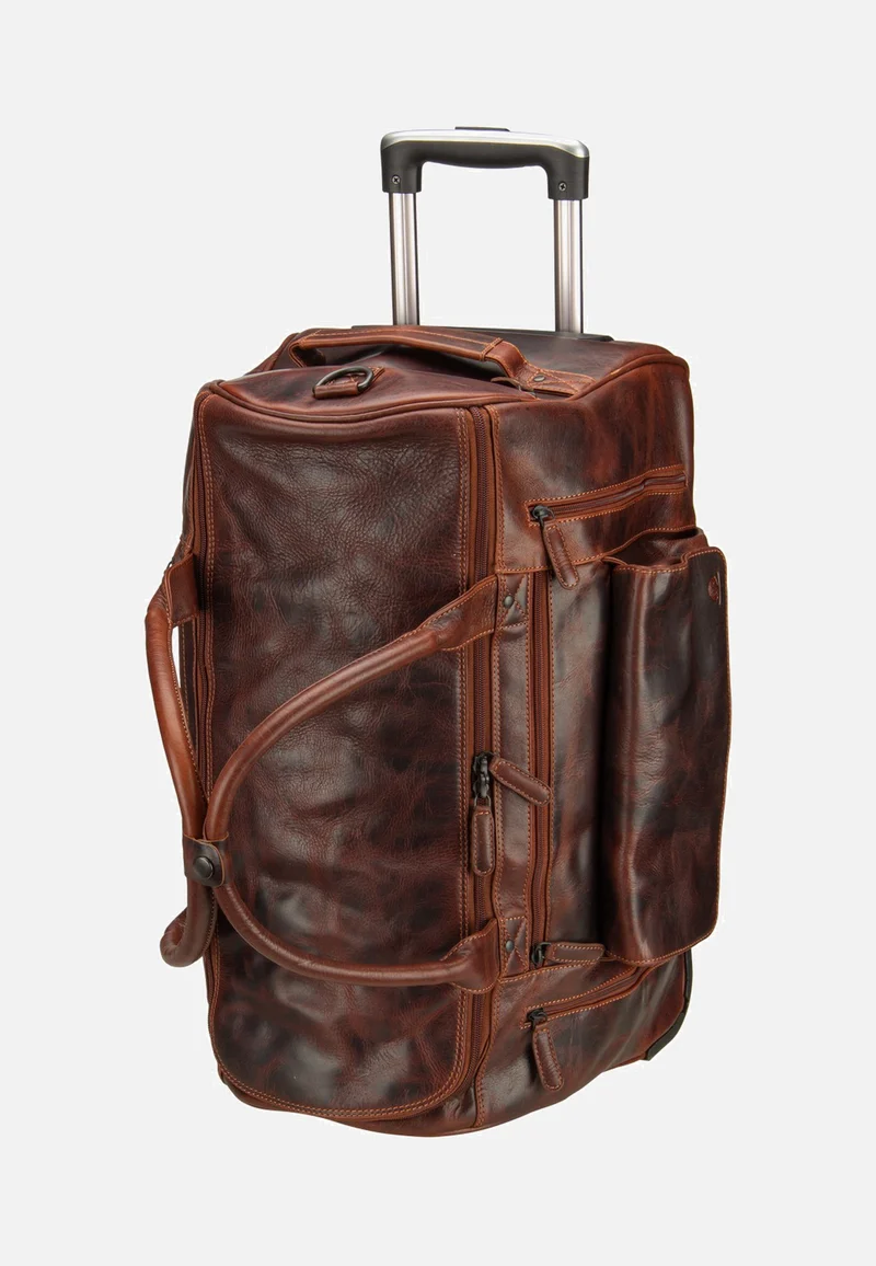 Rugged Trolley Traveller Teak Brown - Reisetasche mit Rollen