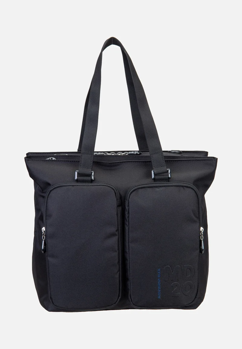 MD20 Double Zip QMT73 Black - Shopper