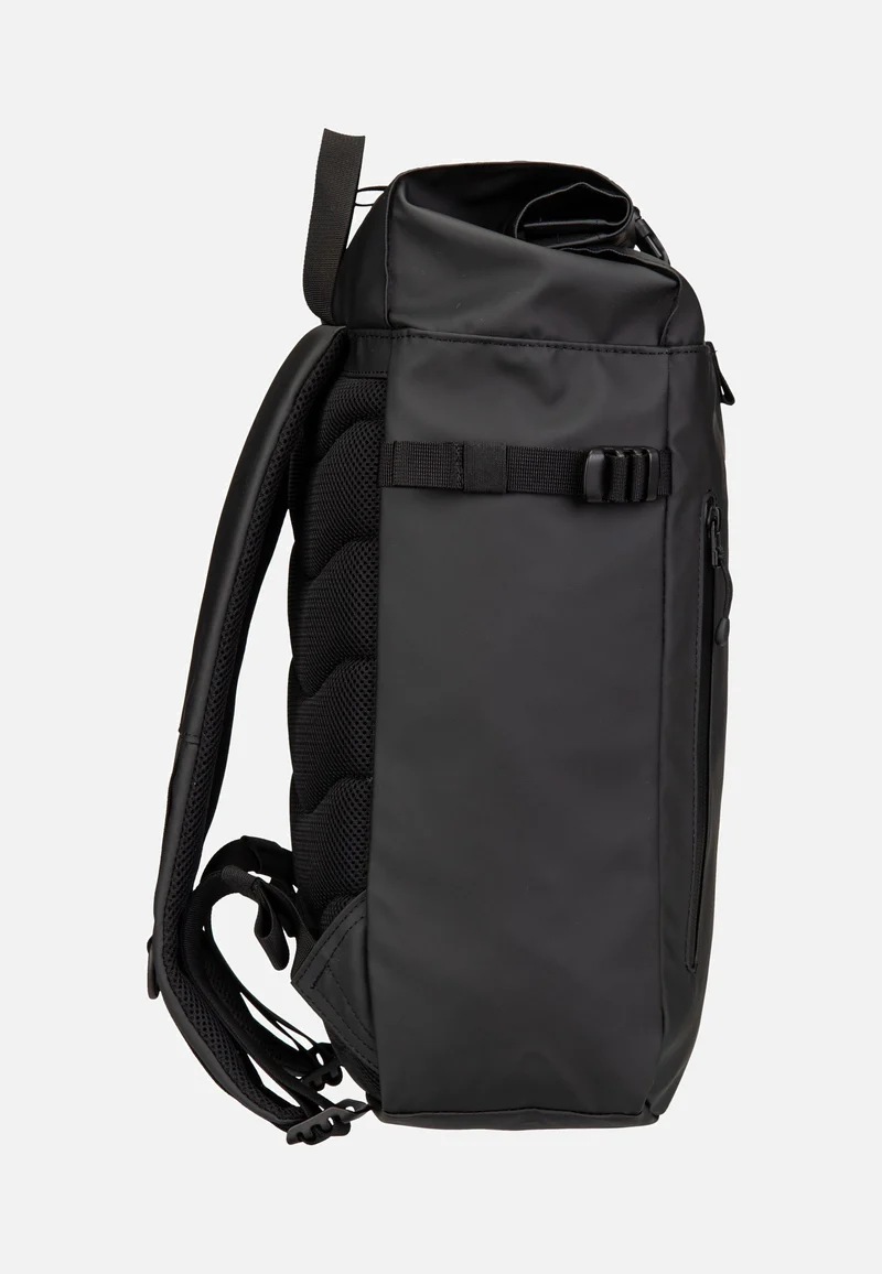 Stream Slim Rolltop M Black - Rucksack