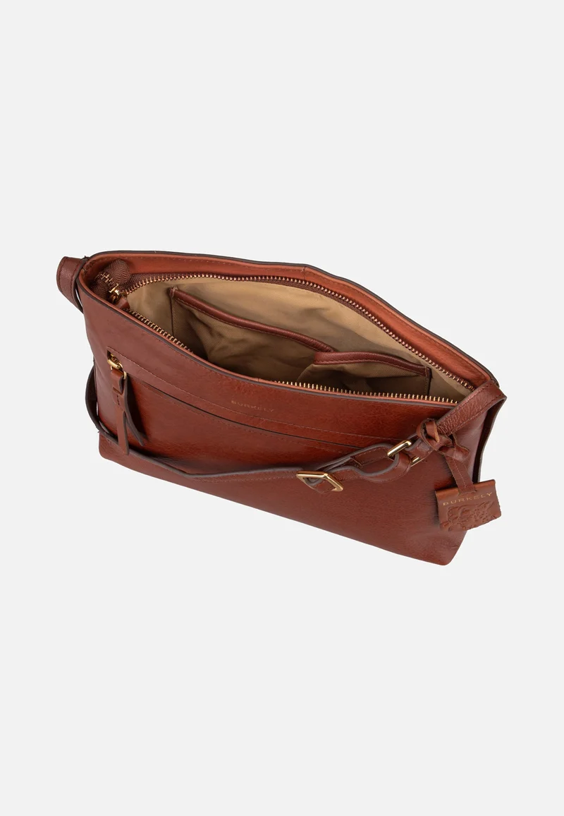 Fine Florence Zip 1001705 Chestnut - Crossbody Bag