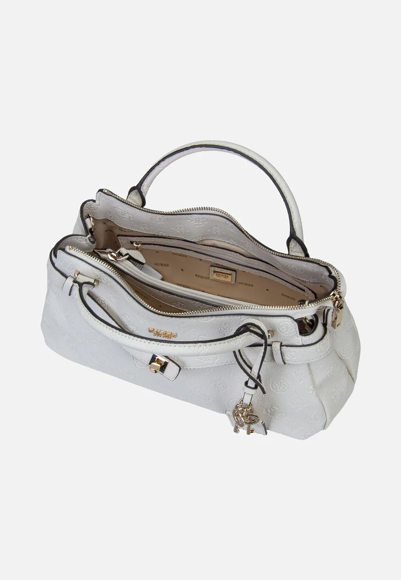 Ella Logo Girlfriend Satchel 46050 Stone Logo - Henkeltasche