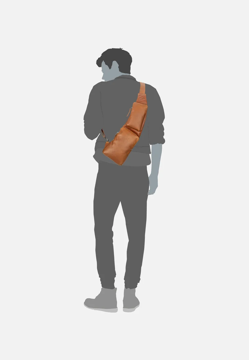 Logan 0286 Cognac - Sling Bag
