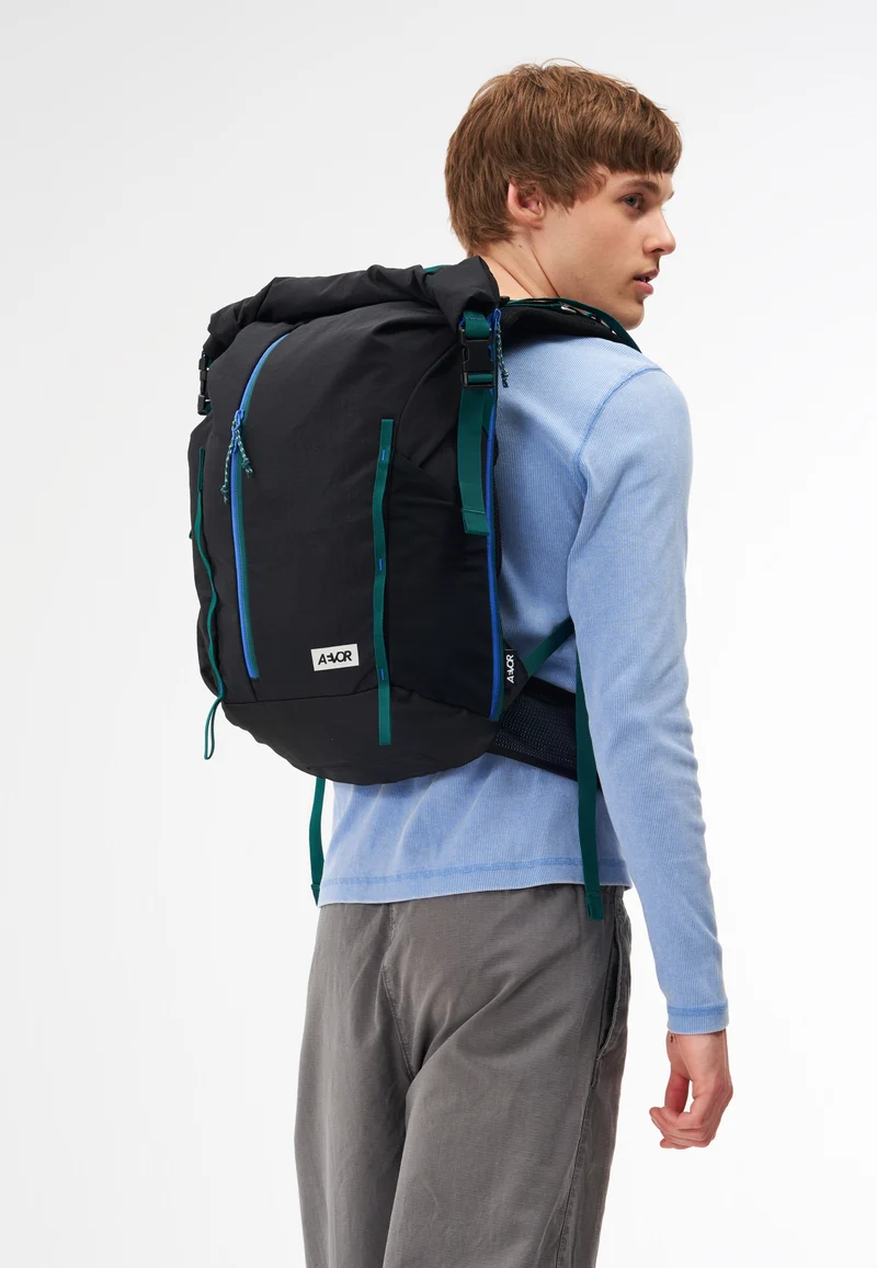 Active Pack Dual Dip Aqua Drift - Rolltop Rucksack