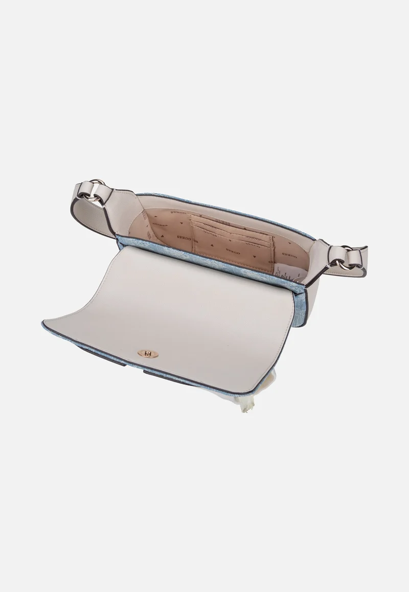 Ruby Flap 40190 Denim Logo - Schultertasche