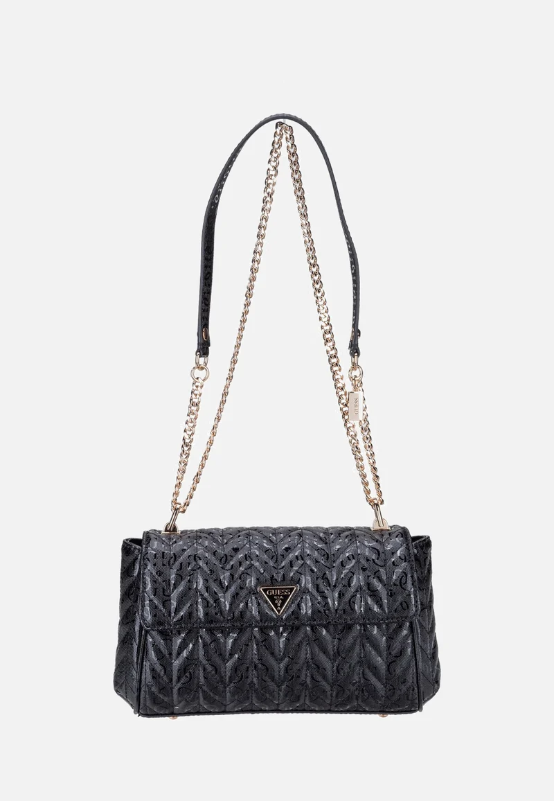Stacey Convertible Flap 41210 Black - Crossbody Bag