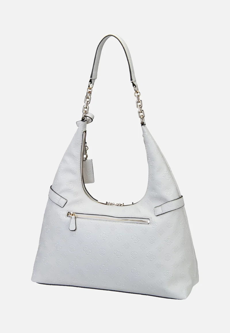 Ella Logo 46010 Stone Logo - Hobo Bag