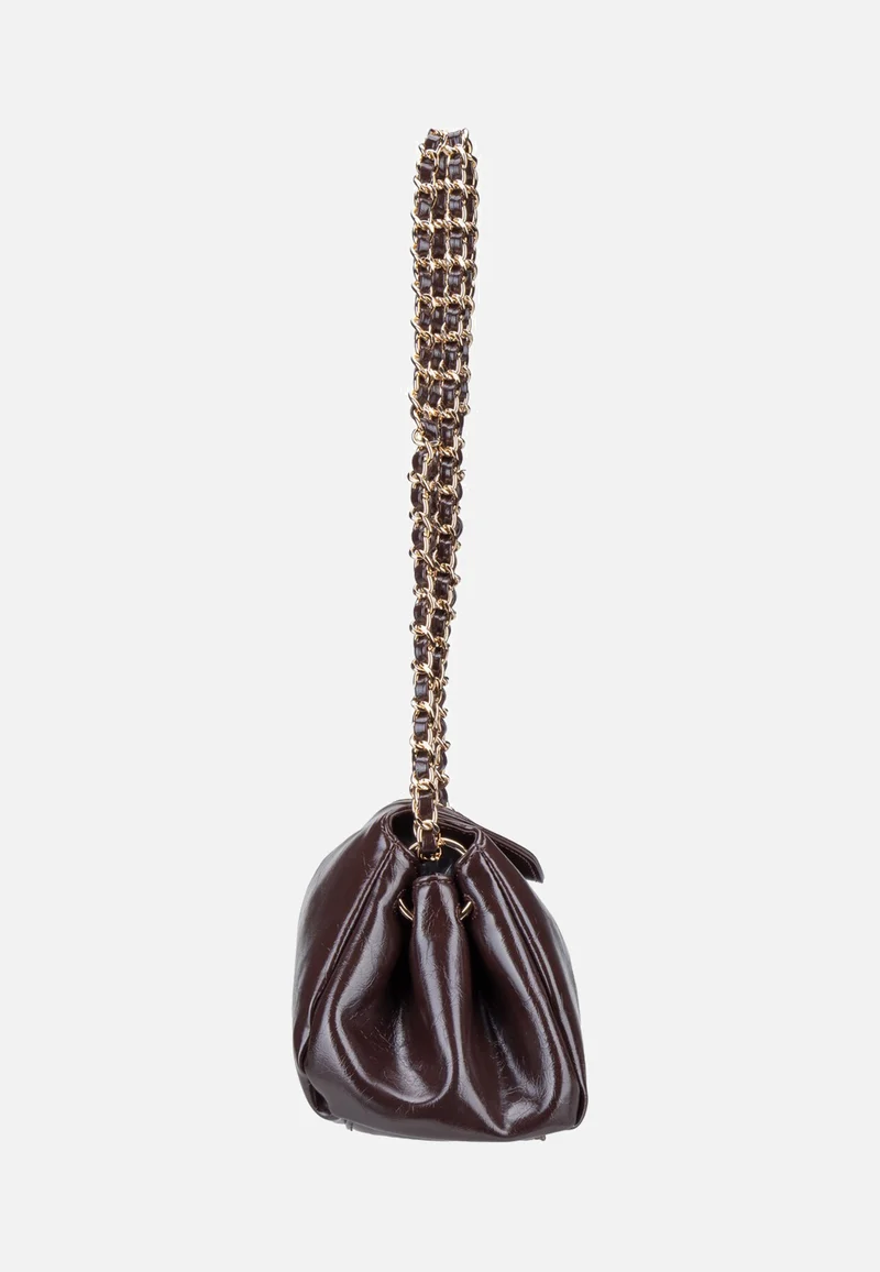 Loimaa Handbag Dark Brown - Schultertasche