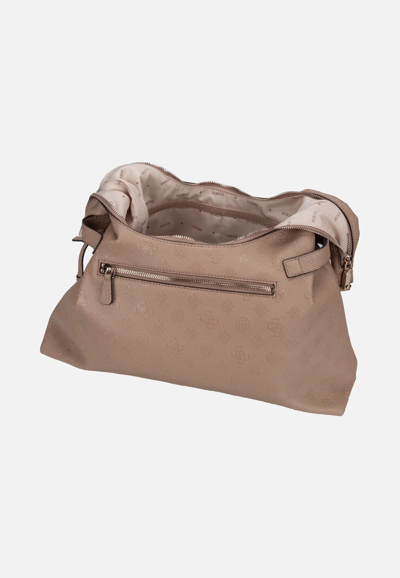 Ella Logo 46010 Beige Logo - Hobo Bag