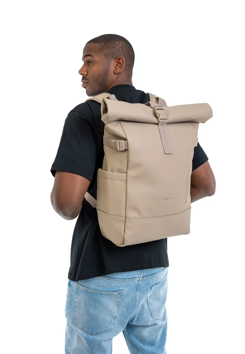 Harvey Large Sand - Rolltop Rucksack