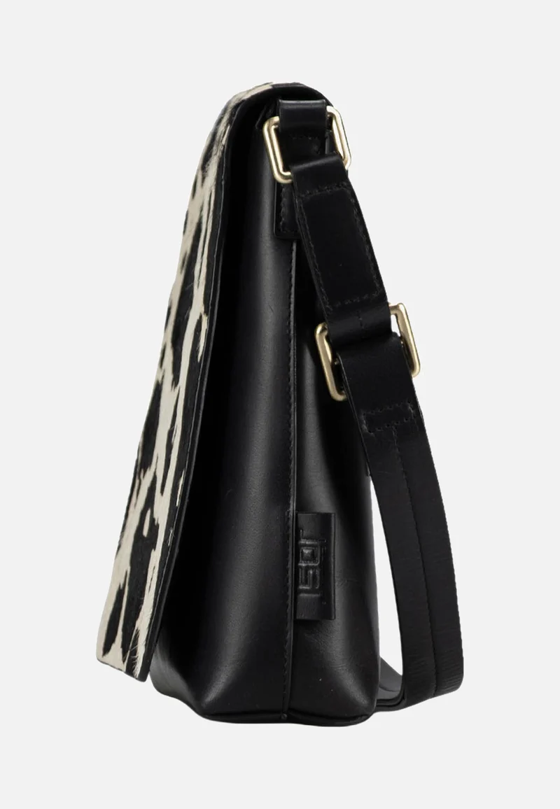 Furry Cow Shoulder Bag S 3124 Black - Schultertasche