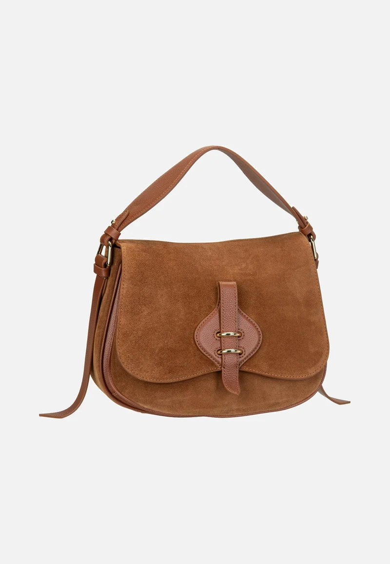 Mavery Suede Bi 1801 Cognac/Cognac - Crossbody Bag