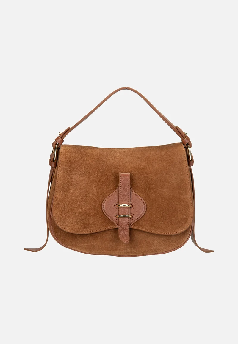 Mavery Suede Bi 1801 Cognac/Cognac - Crossbody Bag