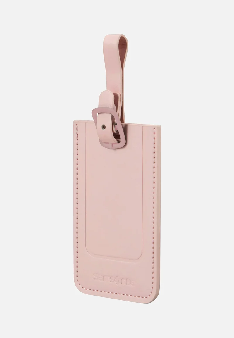 Rectangle Luggage Tag Pack Of 2 Rose - Gepäckanhänger