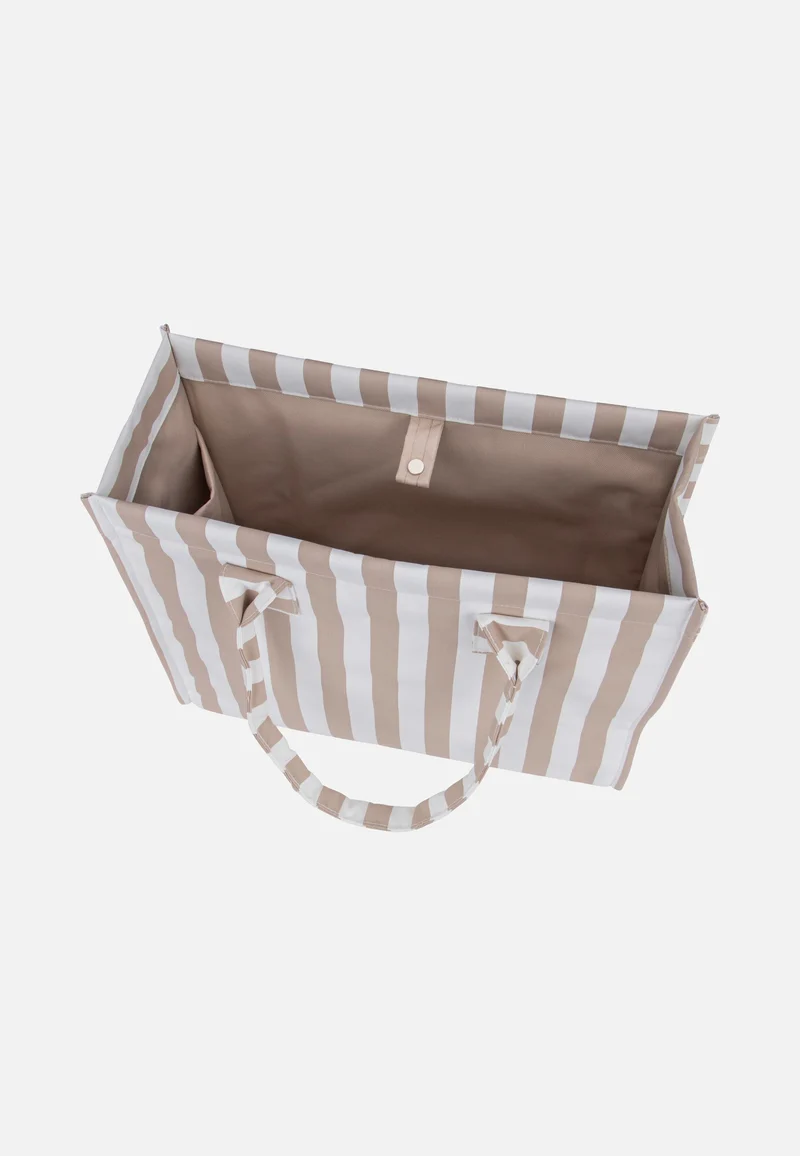 Daily Shopper Summerstripes Coffee - Tote Bag