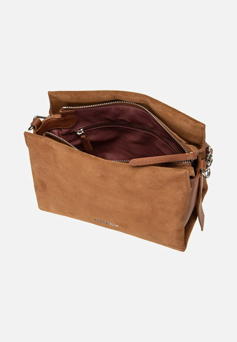 Boheme Suede Bimaterial 5801 Cognac/Cognac - Henkeltasche