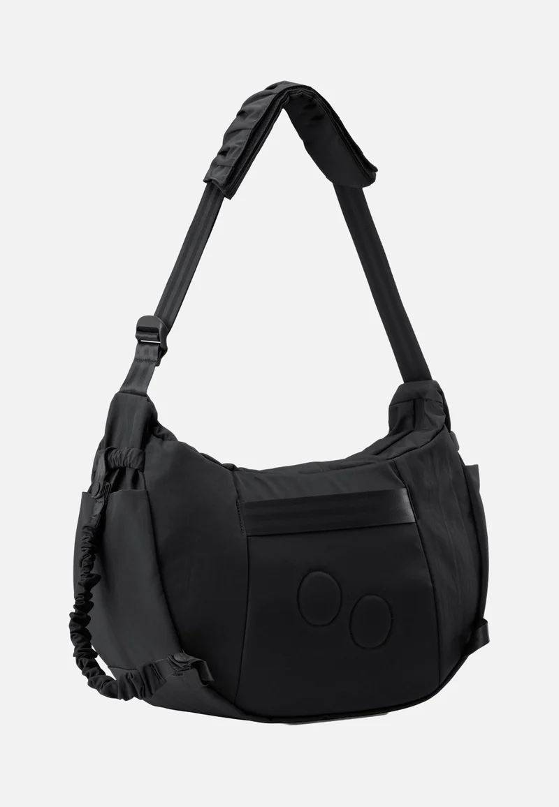 Krumm Large Crinkle Black - Hobo Bag