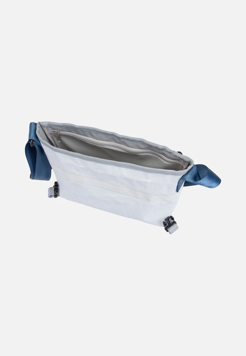 Törn Weiß/Streifen Blau/Zahl Grau - Messenger Bag
