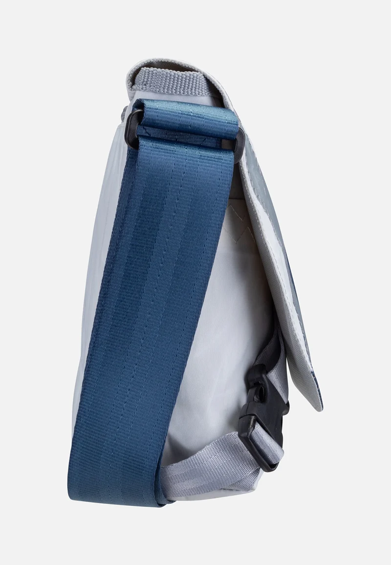 Törn Weiß/Streifen Blau/Zahl Grau - Messenger Bag