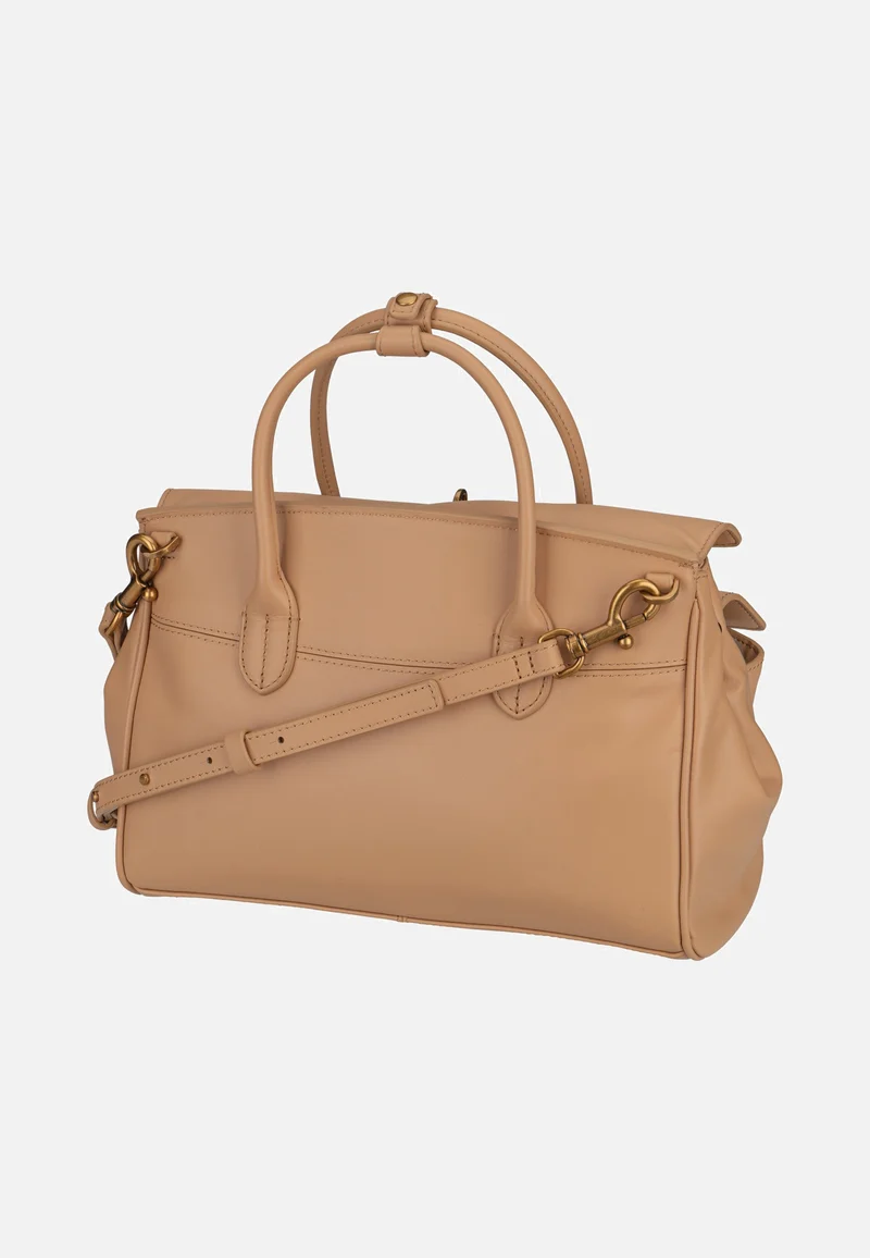 Gloria II Satchel M New Calf Light Tan - Satchel