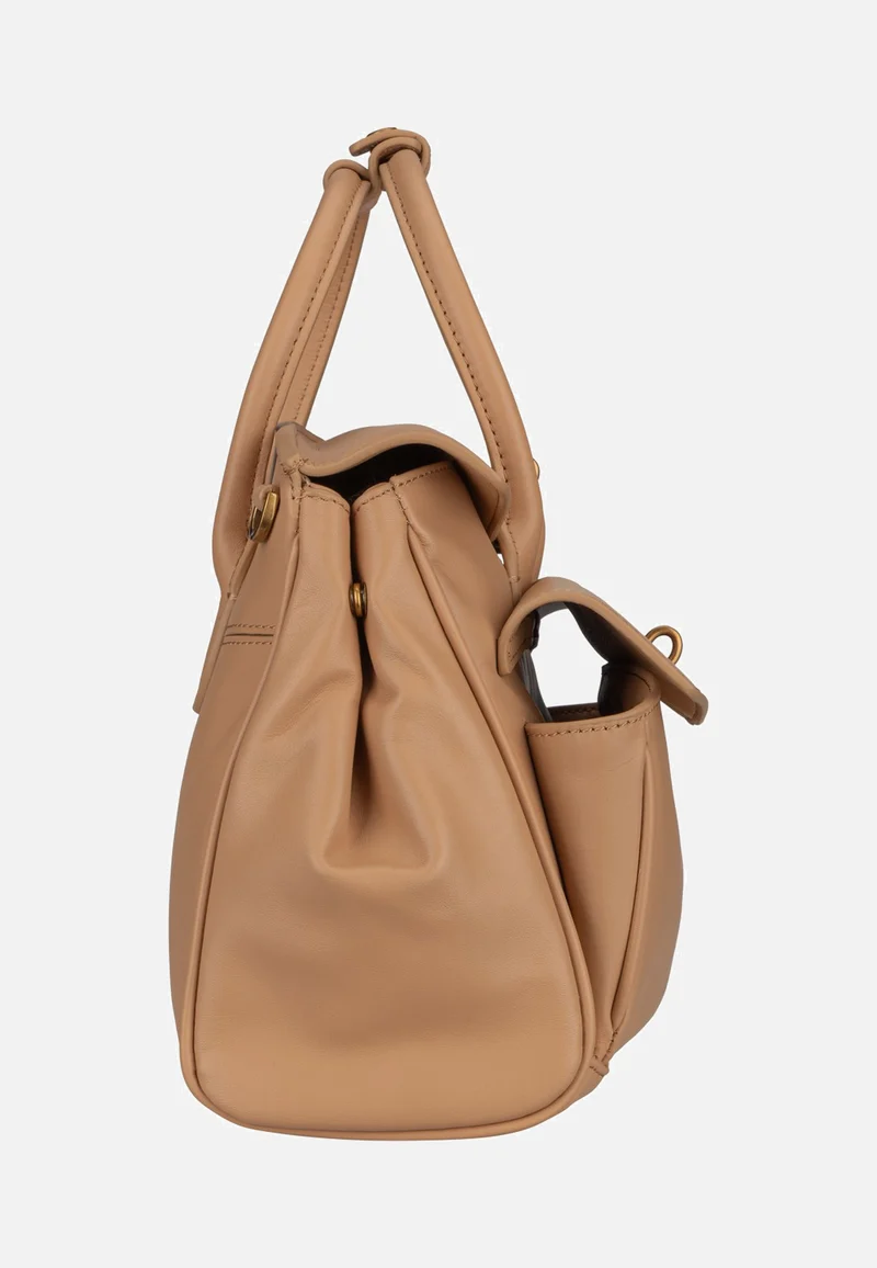 Gloria II Satchel M New Calf Light Tan - Satchel